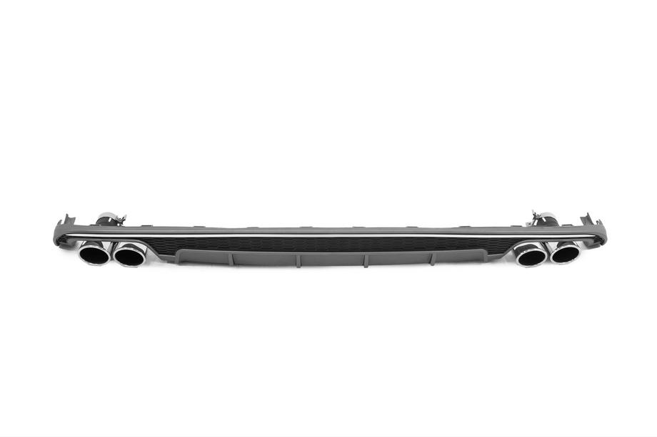 Audi A6 C7 2011–2017 Bageste diffuser med udstødningsender S-Style (til S / S-Line 2014-2017) Foto 2