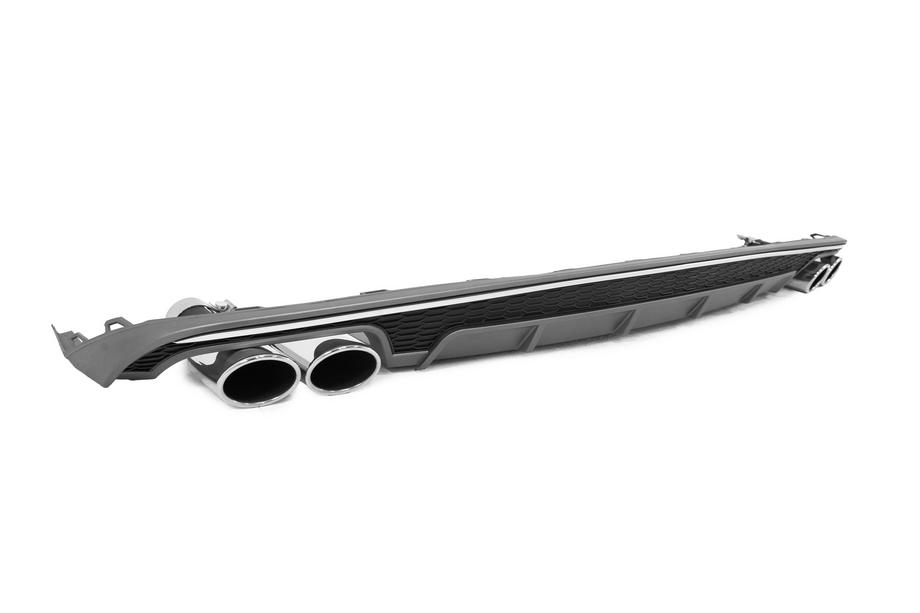 Audi A6 C7 2011–2017 Bageste diffuser med udstødningsender S-Style (til S / S-Line 2014-2017) Foto 5