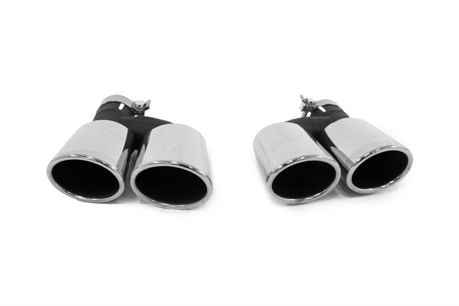 Audi A6 C7 2011–2017 Bageste diffuser med udstødningsender S-Style (til S / S-Line 2014-2017) Foto 8
