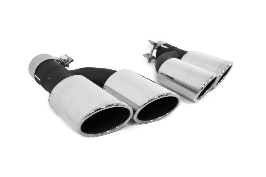 Audi A6 C7 2011–2017 Bageste diffuser med udstødningsender S-Style (til S / S-Line 2014-2017) Foto 10