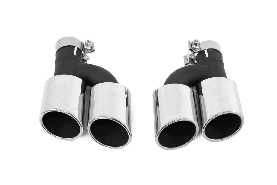 Audi A6 C7 2011–2017 Bageste diffuser med udstødningsender S-Style (til S / S-Line 2014-2017) Foto 13