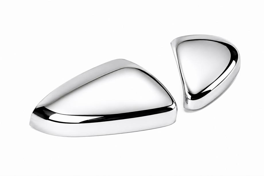 Peugeot 208 2012–2019 Krom spejldæksler (2 stk.) Carmos - Tyrkisk stål Foto 4