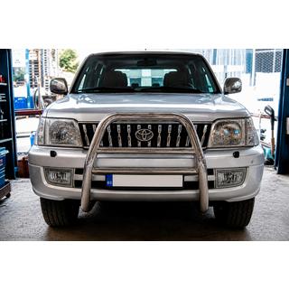 Bullbar QT008 (rustfrit stål)