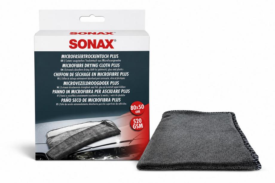 Sonax mikrofiberklud til udvendig brug 80x50 cm Foto 1