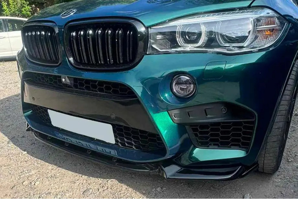 Tuning af BMW X5 F15: spejlkåber, spoiler og frontlip Foto 4