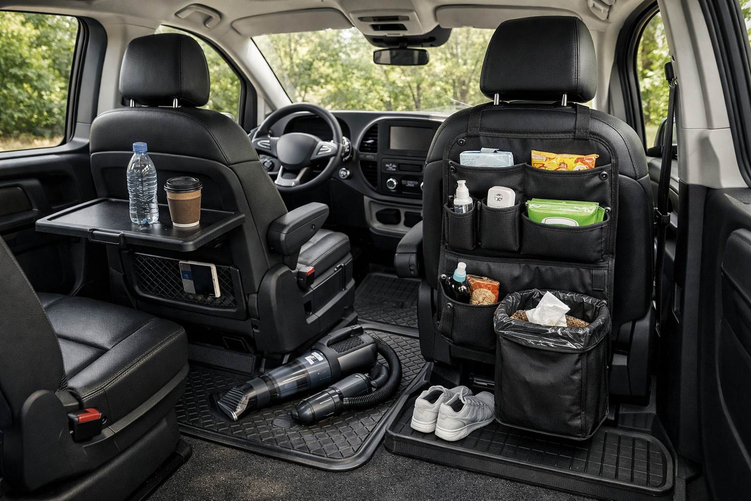 Basisopgradering til Mercedes Vito/V-Class W447 for en ren kabine i passagerdrift