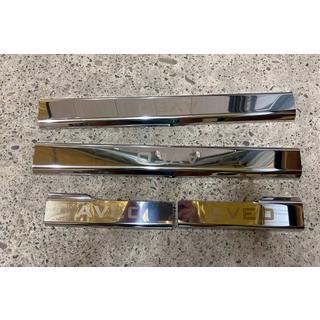 Nedsat pris: indvendige dørtrinslister Carmos V1 (4 stk., rustfrit stål) Chevrolet Aveo T250 2005–2011 foto 2