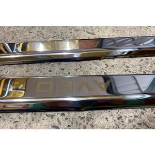 Nedsat pris: indvendige dørtrinslister Carmos V1 (4 stk., rustfrit stål) Chevrolet Aveo T250 2005–2011 foto 3