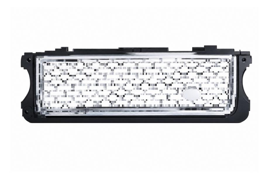 Range Rover III L322 2002–2012 Kølergrill med sidegitre, sort ramme (2010-2012) Image