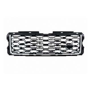 Sort kølergrill med sølvstriber (facelift 2013→2018) Range Rover IV L405 2013–2021
