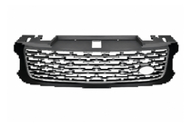 Range Rover Sport 2014–2022 Kølergrill SVR sort ramme / sølv net (2014) foto 1