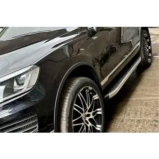 BlackLine sidetrin (2 stk., aluminium)