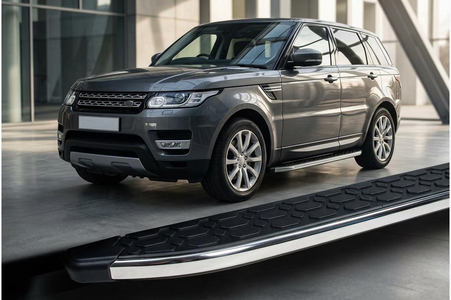 Range Rover Sport 2014–2022 BlackLine sidetrin (2 stk., aluminium) Image