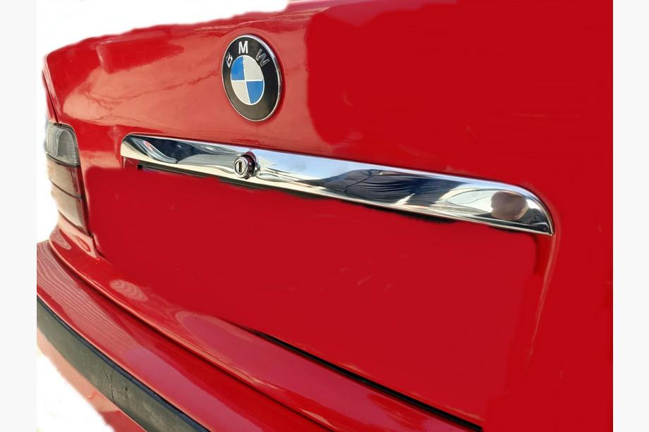 BMW 3-serie E36 1990–2000 Kromliste over nummerplade (rustfrit stål) Image