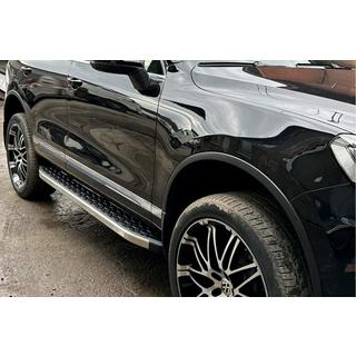 BlackLine sidetrin (2 stk., aluminium) Volkswagen Touareg 2002–2010 foto 4