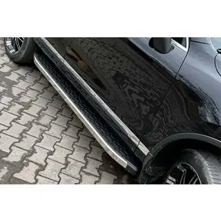 BlackLine sidetrin (2 stk., aluminium) foto 1