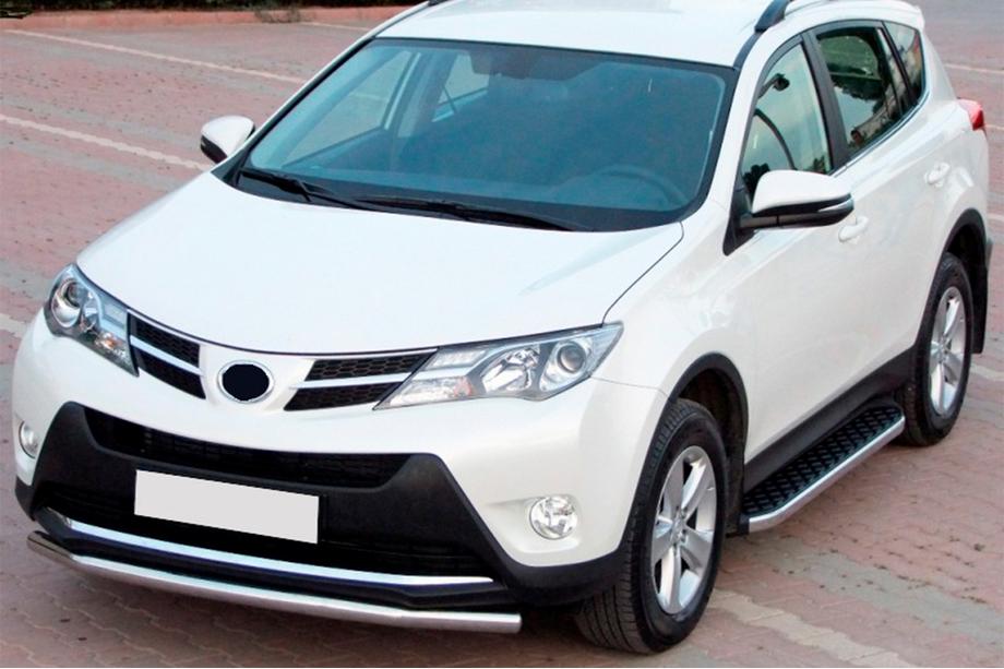 Toyota Rav 4 2013–2018 BlackLine sidetrin (2 stk., aluminium) Image