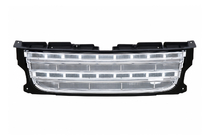 Land Rover Discovery IV 2009–2017 Kølergrill (facelift D4→D4) sort ramme / sølv net foto 1