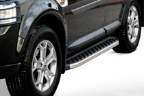 Range Rover III L322 2002–2012 BlackLine sidetrin (2 stk., aluminium) foto 1