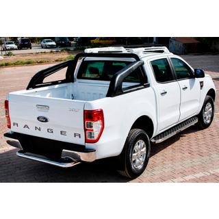 BlackLine sidetrin (2 stk., aluminium) Ford Ranger 2011–2022 foto 1