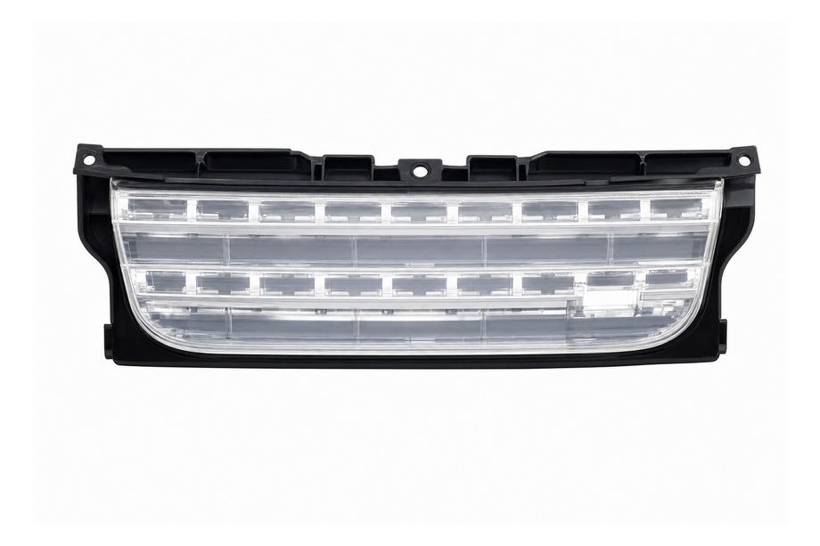 Land Rover Discovery IV 2009–2017 Kølergrill, sort ramme / sølvfarvet net (2014) Image