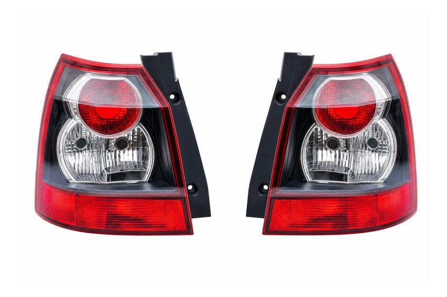 Land Rover Freelander II 2006–2014 Baglygter rød/hvid (2010) Image