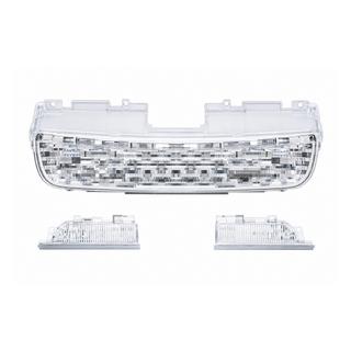 Sølv frontgrill + skærmgæller Land Rover Discovery Sport 2014–