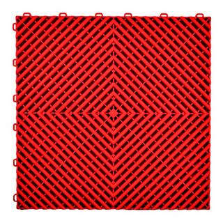 Modulflise P/P (40x40x1.8 cm, rød)
