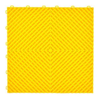 Modulflise P/P (40×40×1,8 cm, gul)