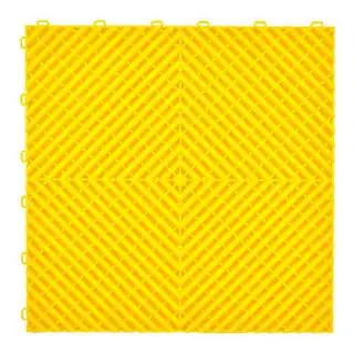 Modulflise P/P (40×40×1,8 cm, gul)