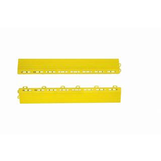 Monteringsskinne til grillnet P/P (40x6x1,8 cm, gul)