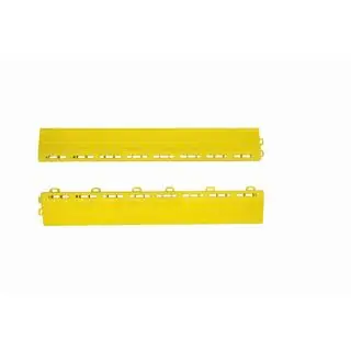 Monteringsskinne til grillnet P/P (40x6x1,8 cm, gul)