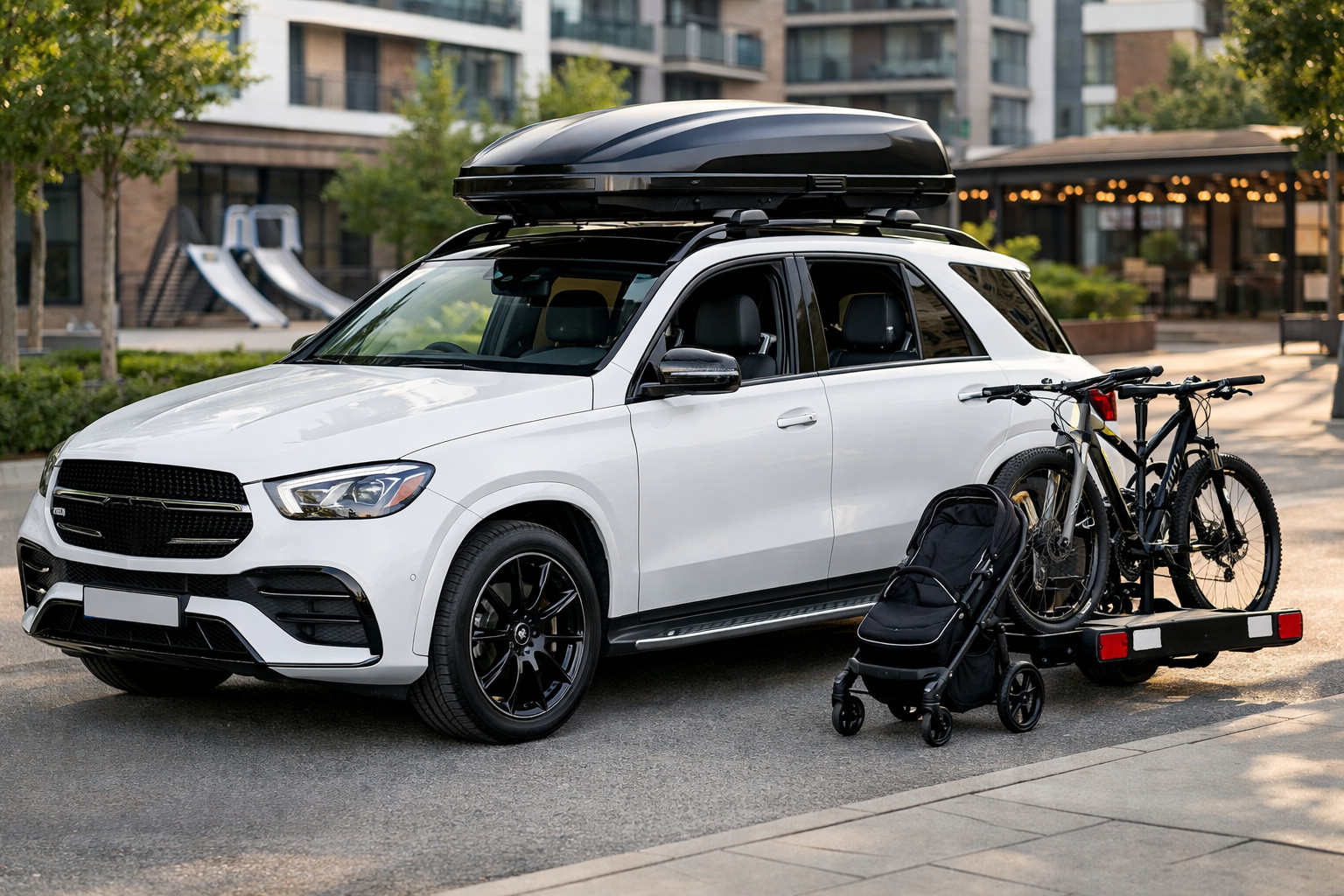 Startopgradering af Mercedes GLE W167 til by og familie