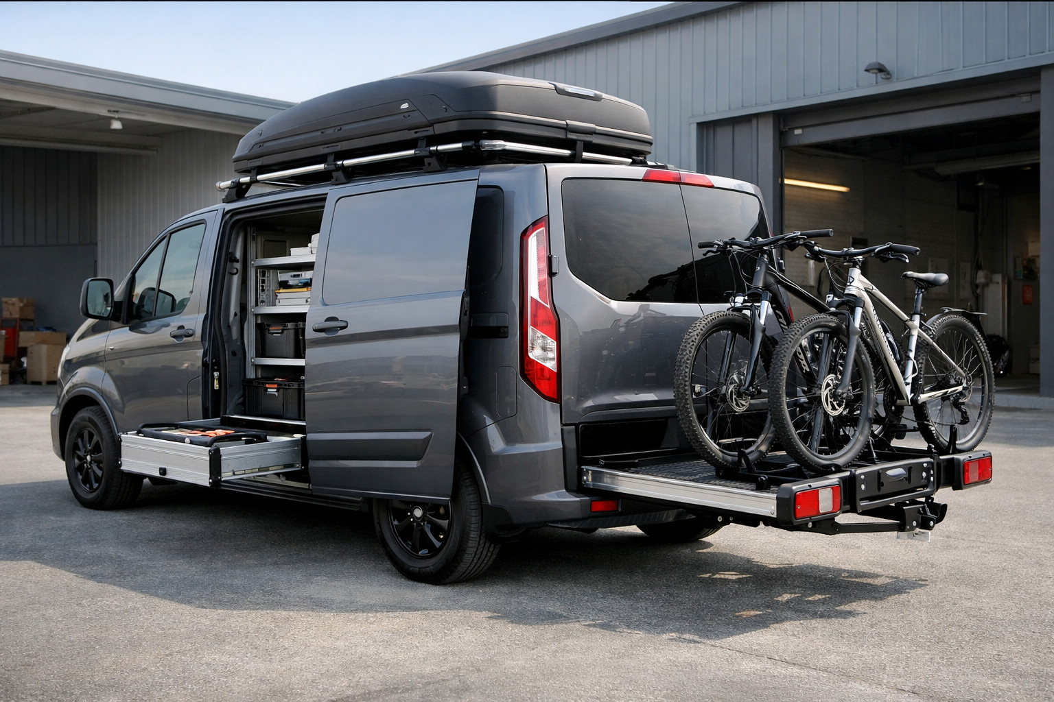 Opgraderingsstart til Ford Custom til erhverv og bagage