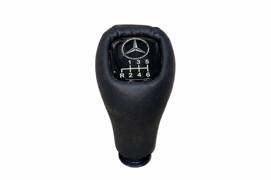 Mercedes E-klasse W124 1984–1997 Gearknop V3 (6-trins, læder) Image