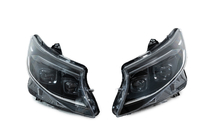 Mercedes Vito/V-klasse W447 2014– Forlygter 2025 Design LED Black (til Vito, 2 stk.) foto 1