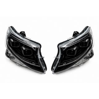 Forlygter 2025 Design LED Black (til Vito, 2 stk.)