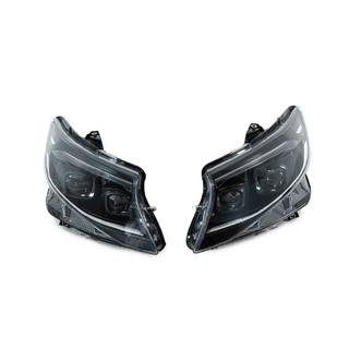 Forlygter 2025 Design LED Black (til Vito, 2 stk.) Mercedes Vito/V-klasse W447 2014– foto 1