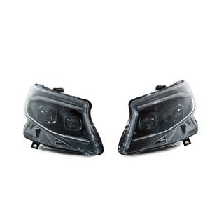 Forlygter 2025 Design LED Black (til Vito, 2 stk.) Mercedes Vito/V-klasse W447 2014– foto 2