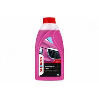 Frostvæske G12 -30 °C pink 1 l SHERON