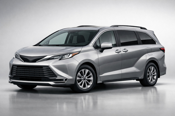 Test af Toyota Sienna (4. generation): familiebil til lange ture
