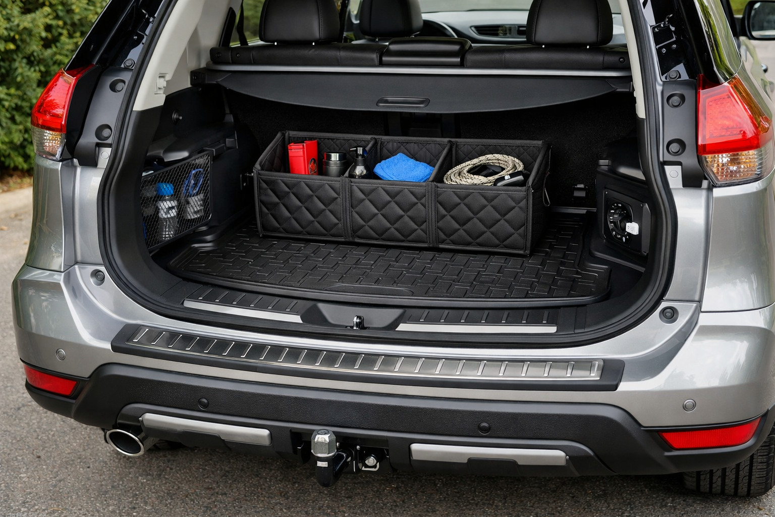 Hvad skal du montere på Nissan X-Trail T32 efter køb: bagagerum og bagkofanger