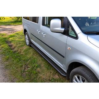 Sidetrin Premium Black (2 stk., rustfrit stål) foto 1