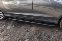Honda CRV 2012–2016 Sidetrin KB001 Black (rustfrit stål) foto 1