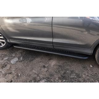 Sidetrin KB001 Black (rustfrit stål) Honda CRV 2012–2016 foto 1