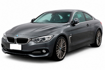 BMW 4-serie F32/F33/F36 2012–2020 Frontlip DPT (til Base, blank sort) foto 1