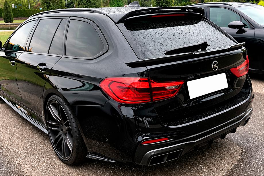 BMW 5-serie G30/G31 2017–2023 DPT spoiler (til G31, sort blank) Image