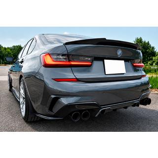 DPT bageste FLAP-extensions (til G20, blank sort) BMW 3-serie G20/G21 2018– foto 1
