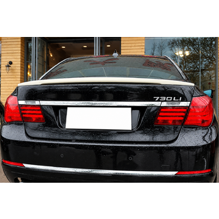 DPT spoiler (sort højglans) BMW 7-serie F01/F02 2008–2015 foto 1