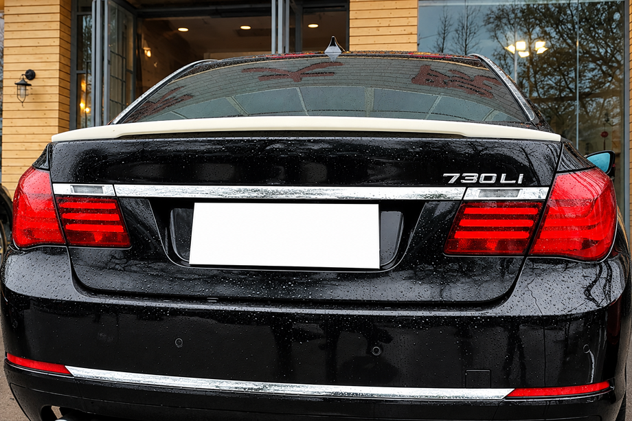BMW 7-serie F01/F02 2008–2015 DPT spoiler (sort højglans) Image